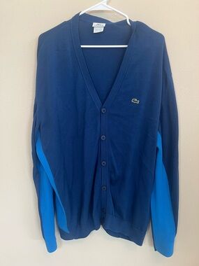 men’s Lacoste Cardigan size 8 (XL)